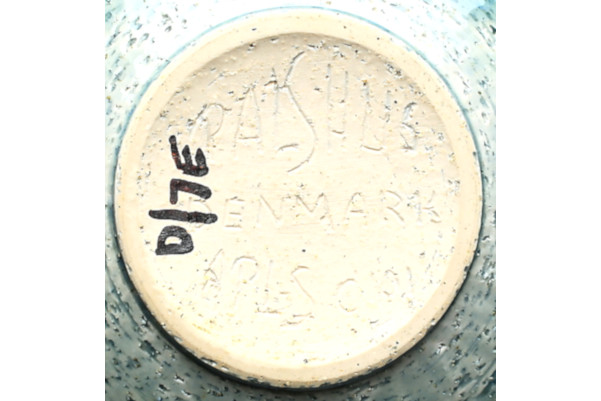 Keramikfat - Unikt skålfat från Palshus Denmark APLS signatur