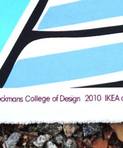 Tryckt bomullstyg - Beckmans College of Design signatur