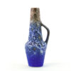 Steuler keramikvas - Koboltblå spracklig glasyr helhet