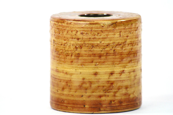 Nittsjo Sweden 2665-NI Keramikvas i cylinder-form detalj