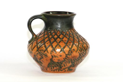 Bilden visar Jasba keramik N31413-12 - Vas Fat Lava 1970-tal helhet