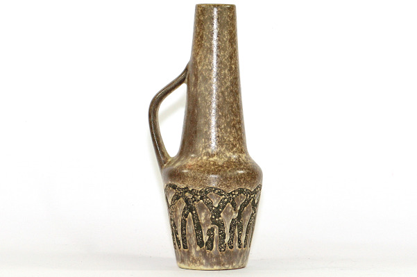 Bilden visare Steuler Keramik vas 4322/0 med spräcklig lavaglasyr sida
