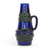 Bilden visar Scheurich 400-22 vas – Unik blå Fat Lava keramik
