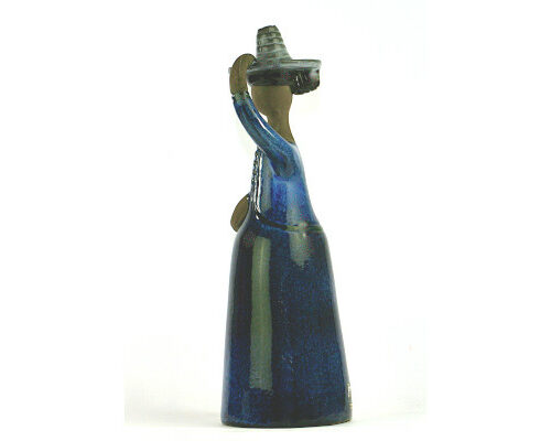 Bilden visar Elsi Bourelius blomsterflicka vas figurin för JIE sida