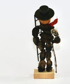 Prune man - Sotare figurin Nürnberg av torkad frukt rygg