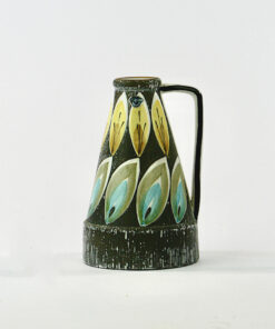 Bromma keramik - Vas 403 med hänkel pastell 1950-tal helhet