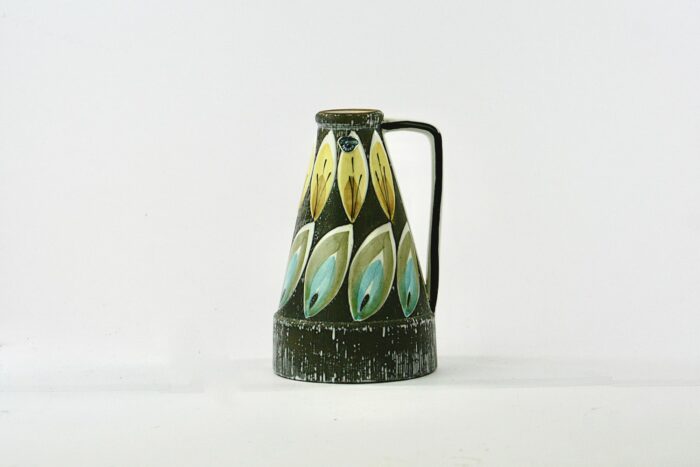 Bromma keramik - Vas 403 med hänkel pastell 1950-tal helhet